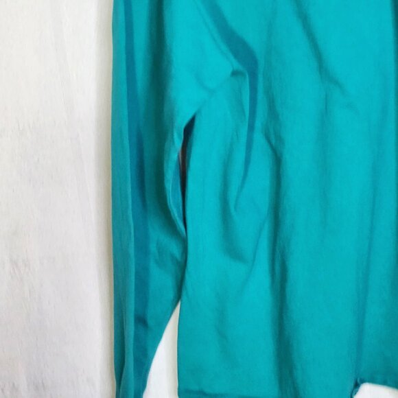 Delta Pro Weight Teal Green It's a Great Day Kindness Revolution LS Cotton Tee L - Picture 13 of 16